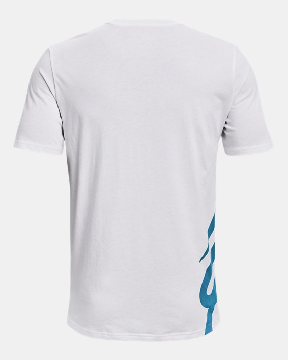 Men's Curry Ultra Splash T-Shirt, White, pdpMainDesktop image number 5
